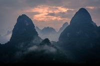 Karst mountains - Yangshuo - China