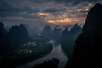 Yangshuo - China - Karst mountains