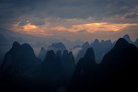 Yangshuo - Karst mountains